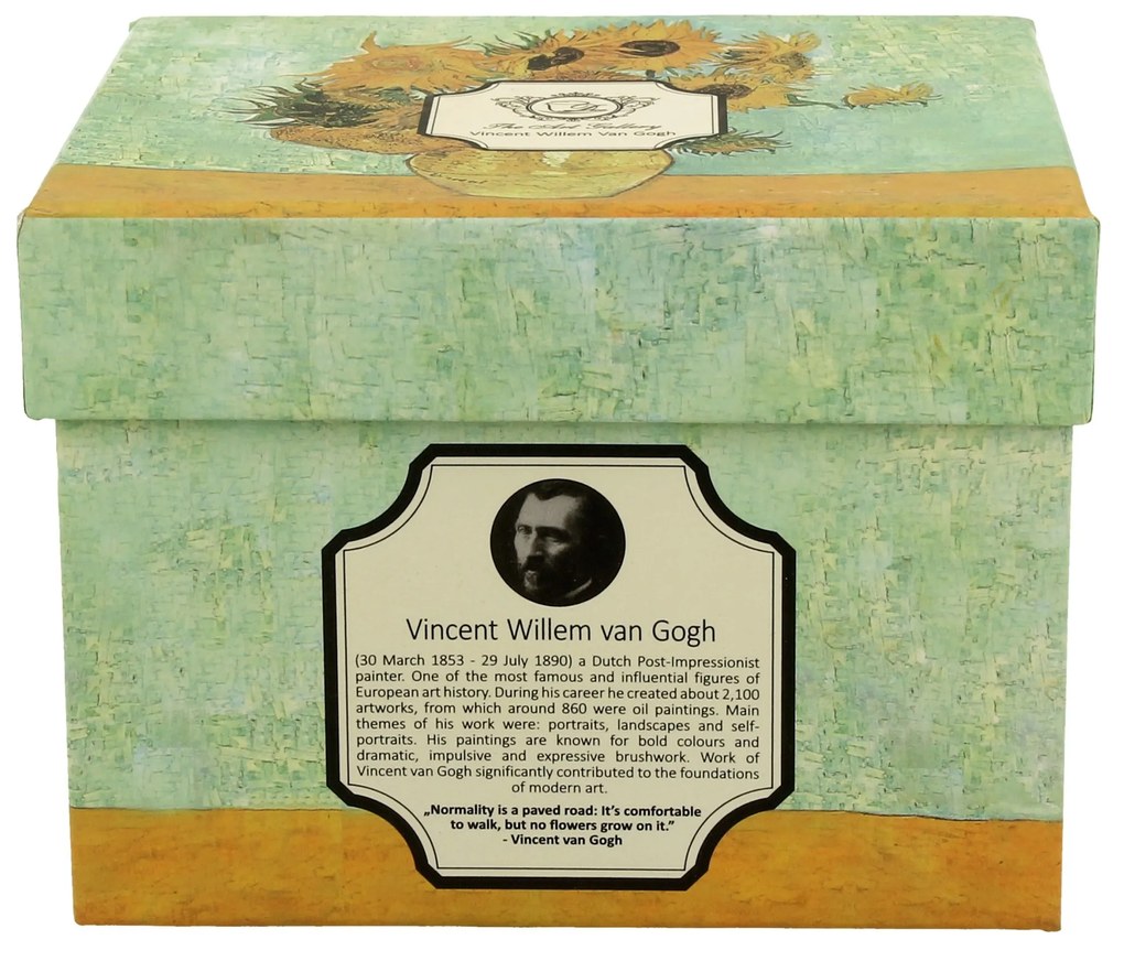 Porcelán jumbo bögre 430 ml Van Gogh Napraforgók