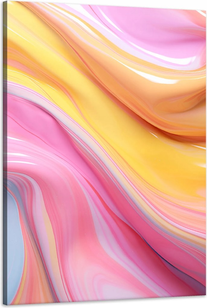 Vászonkép Absztrakt színes világ 60x90