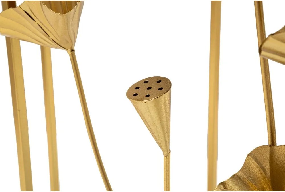 Aranyszínű konzolasztal 40x120 cm Flow – Mauro Ferretti