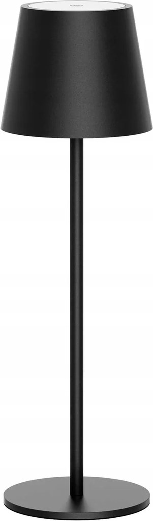 Vezeték nélküli Led asztali lámpa Klighten IP54 3000K Usb-c fekete