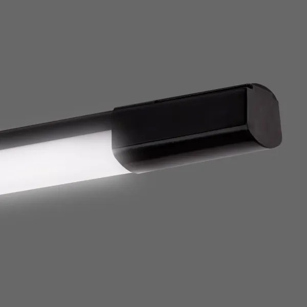 LED Pultmegvilágító LED/36W/230V 4000K 120 cm fekete