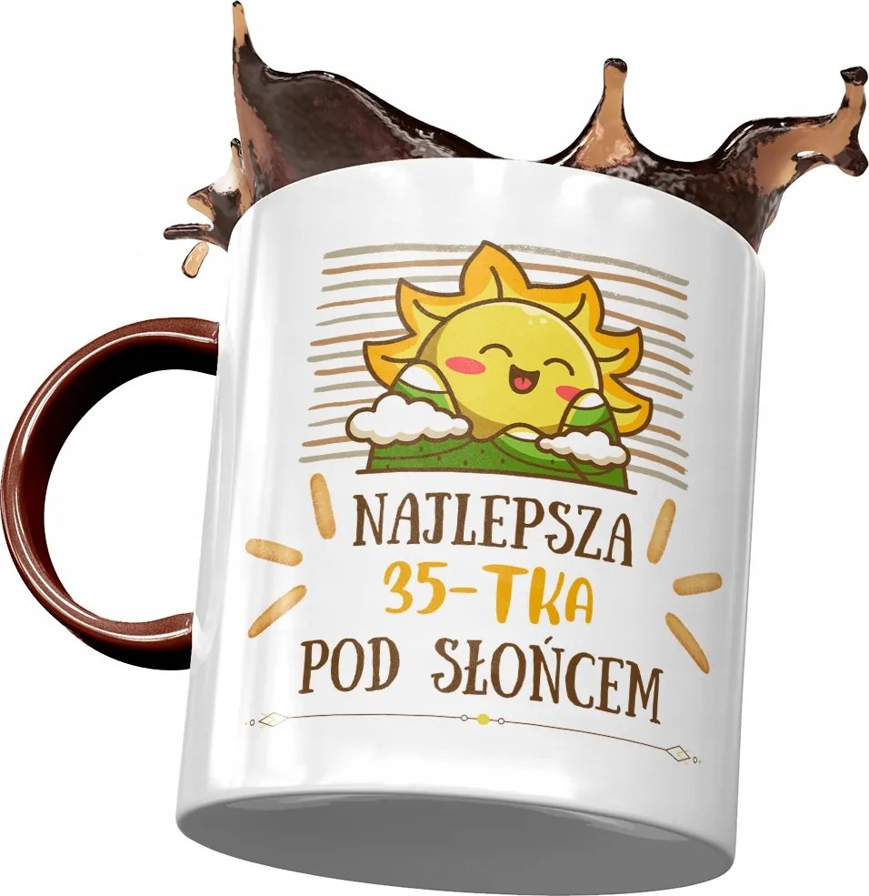 Bordó Bögre Születésnapra 35 35-es 35-ös Ajándék Nyomtatott Fotóval