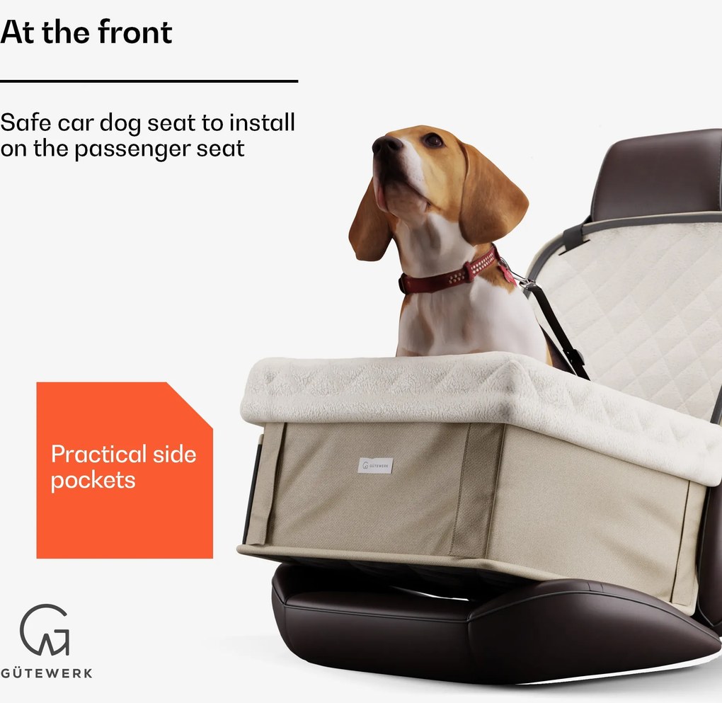 NA Rocky, kutya autósülés, poliészter, biztonsági öv, összecsukható, rugalmas