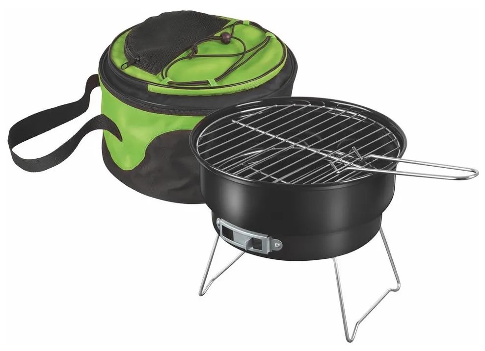 Fieldmann - Faszén grill + hőszigetelő táska