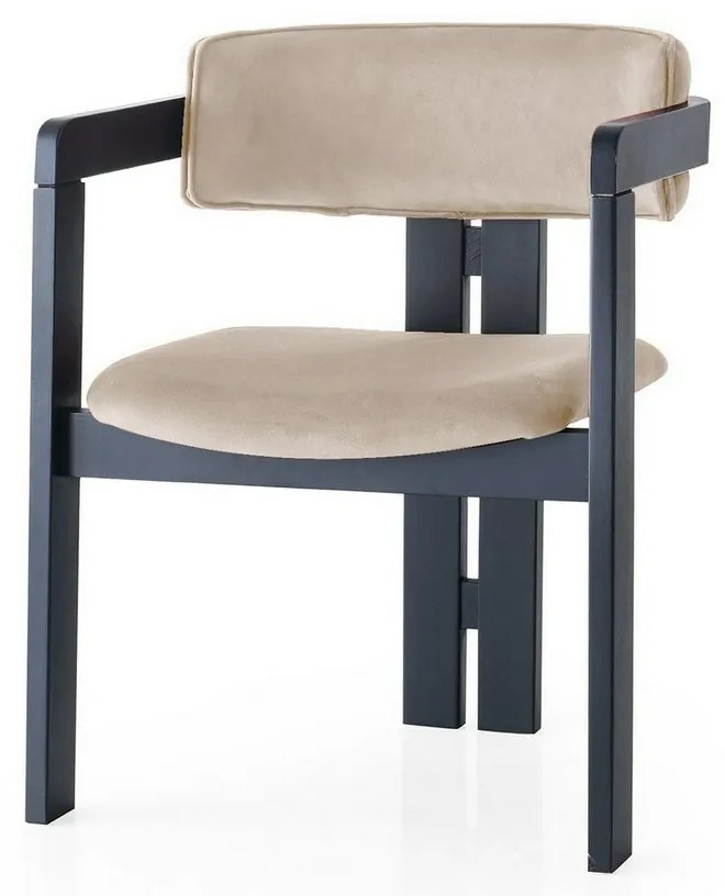 CO Beige and Black étkezőszék