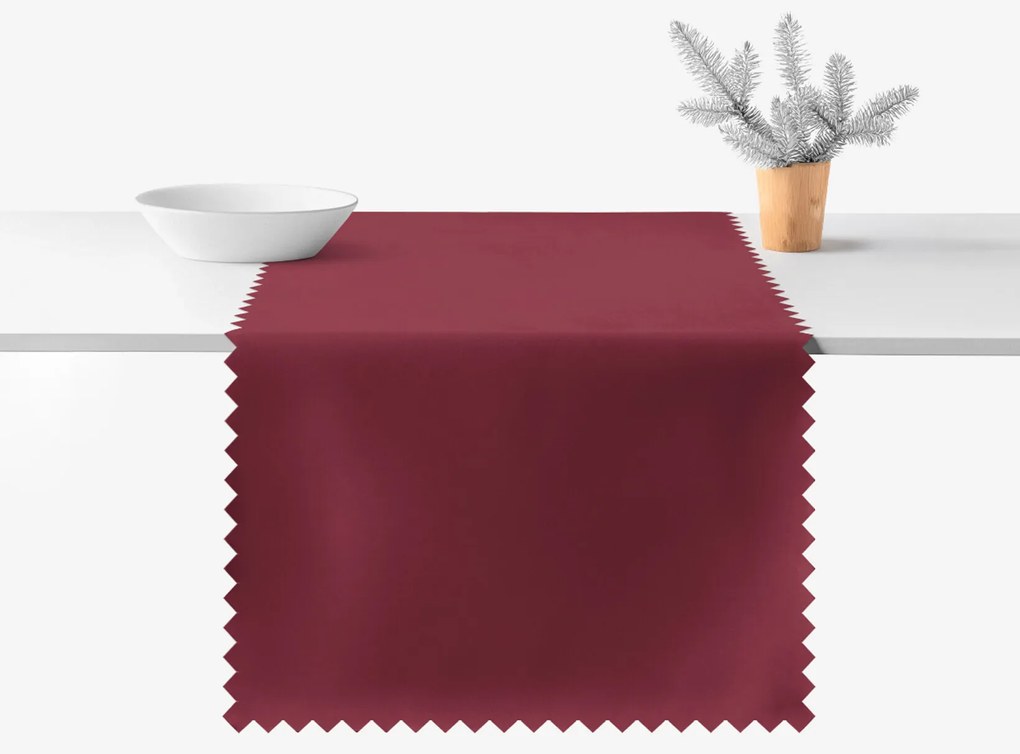 Goldea teflonbevonatú asztali futó - bordó 50x120 cm