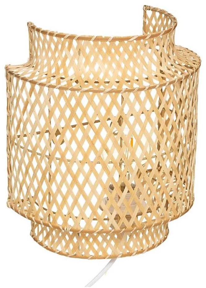 Atmosphera - Fali lámpa LIBY 1xE27/40W/230V bambusz