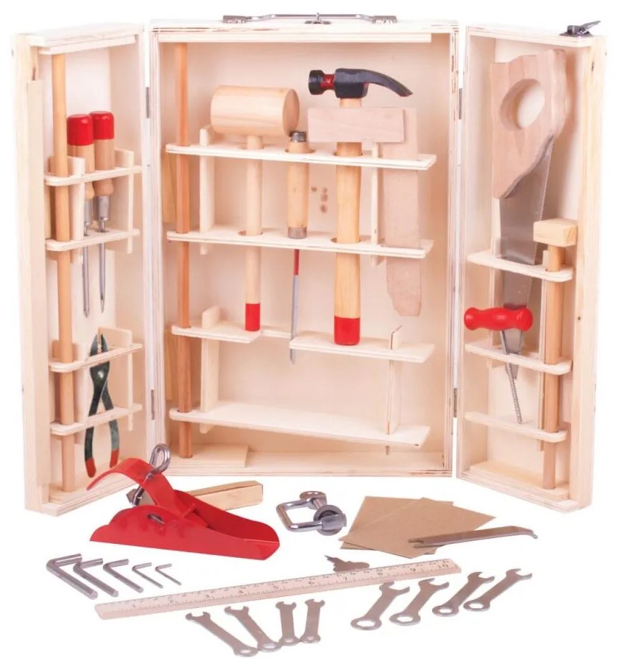 Bigjigs Toys - Táska szerszámokkal Junior