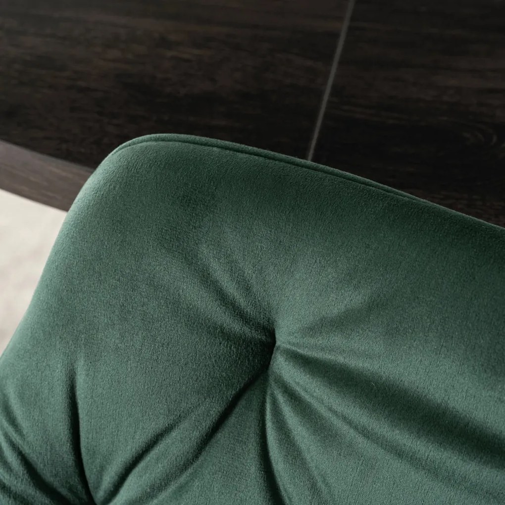 Zöld Bársony Étkezőszék. MODESTO