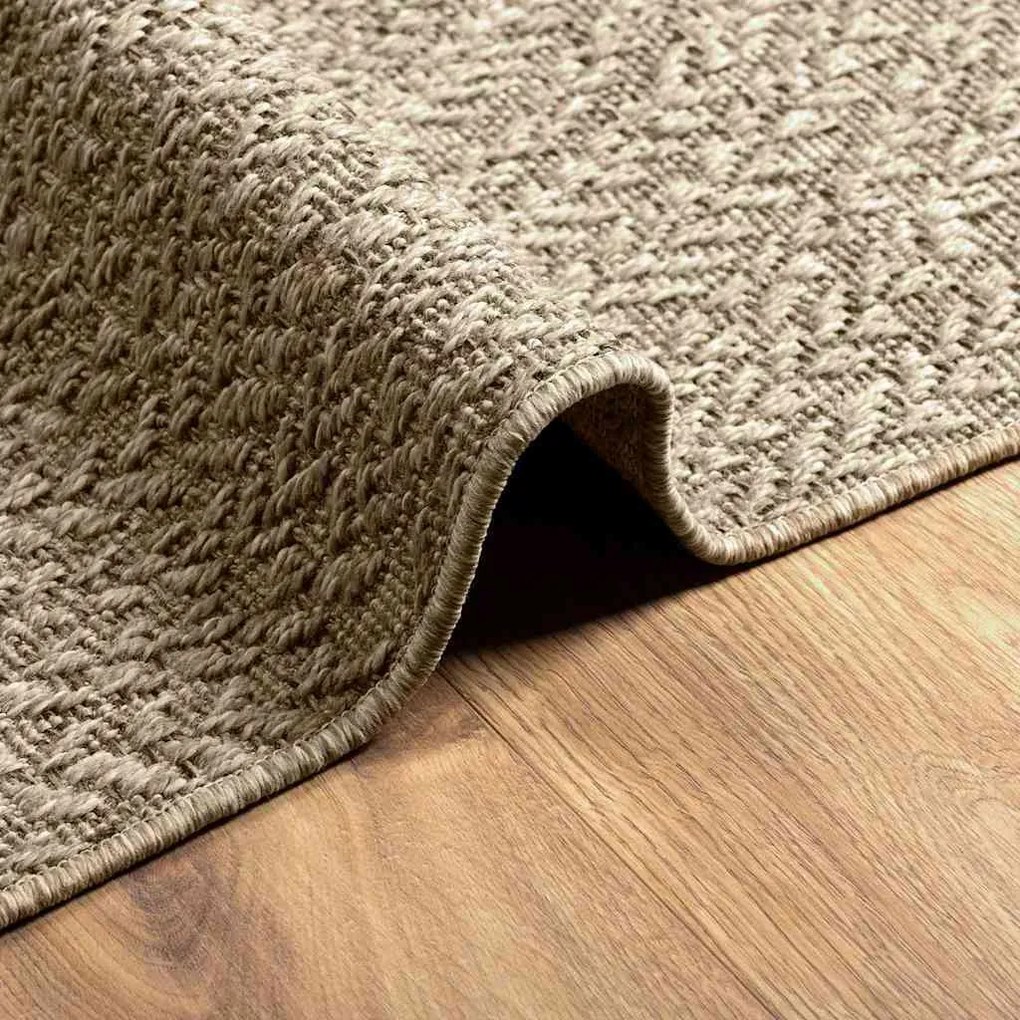 ZIZUR bézs juta hatású beltéri és kültéri szőnyeg 200 x 290 cm
