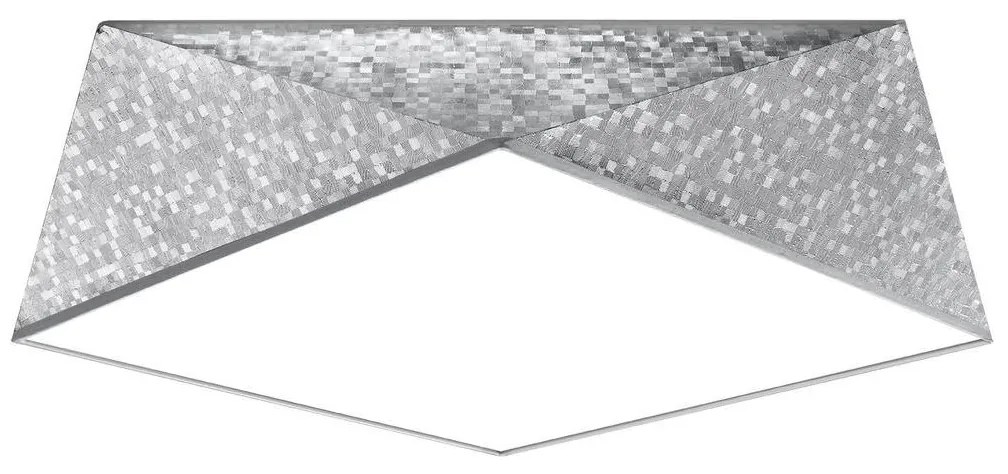 Mennyezeti lámpa HEXA 3xE27/60W/230V ezüst