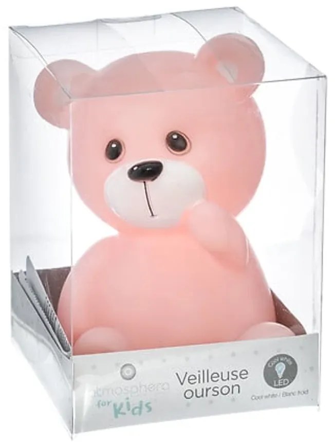 LED gyermek éjjeli fény TEDDY 10x13,5 cm - több színben Szín: Kék