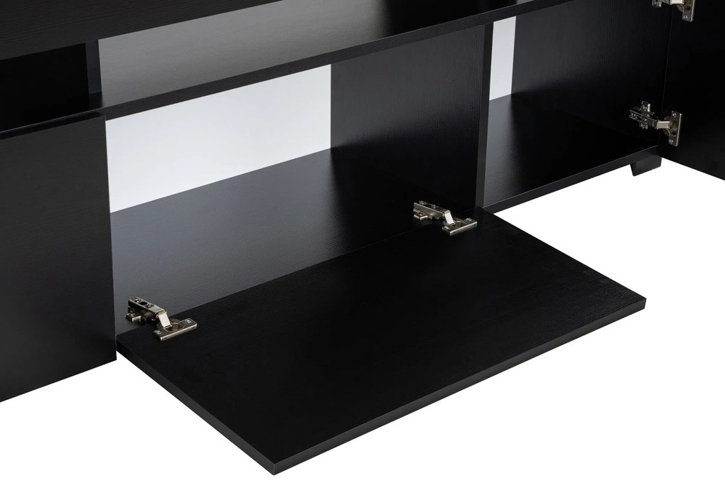 TV szekrény Beliz - Wood Black