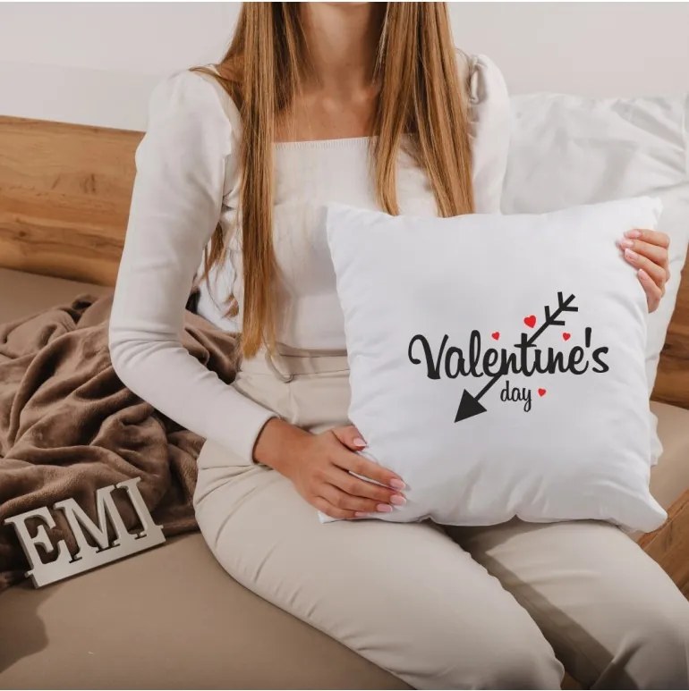 Dekoratív párna Valentin-nap 40x40 cm EMI