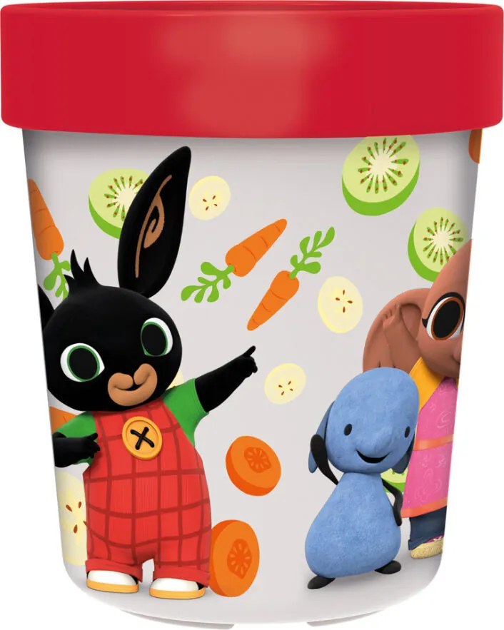 Bing Happy Carrots csúszásmentes micro műanyag pohár 260 ml