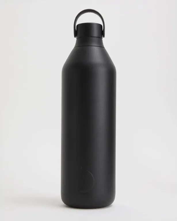 Chilly's Bottles Onyx Black termosz, 3-as széria, 1000ml