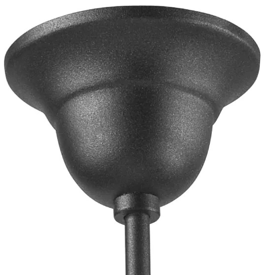 Csillár rúdon RETRO 1xE27/60W/230V antracit