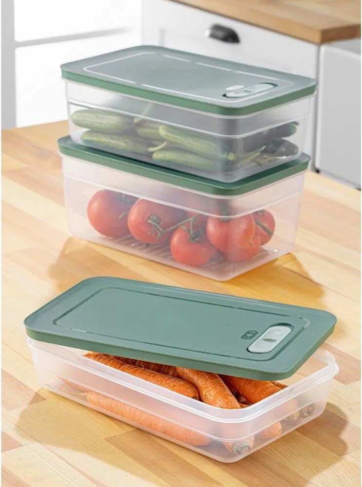 Élelmiszertartó doboz szett 3 db-os – Hermia