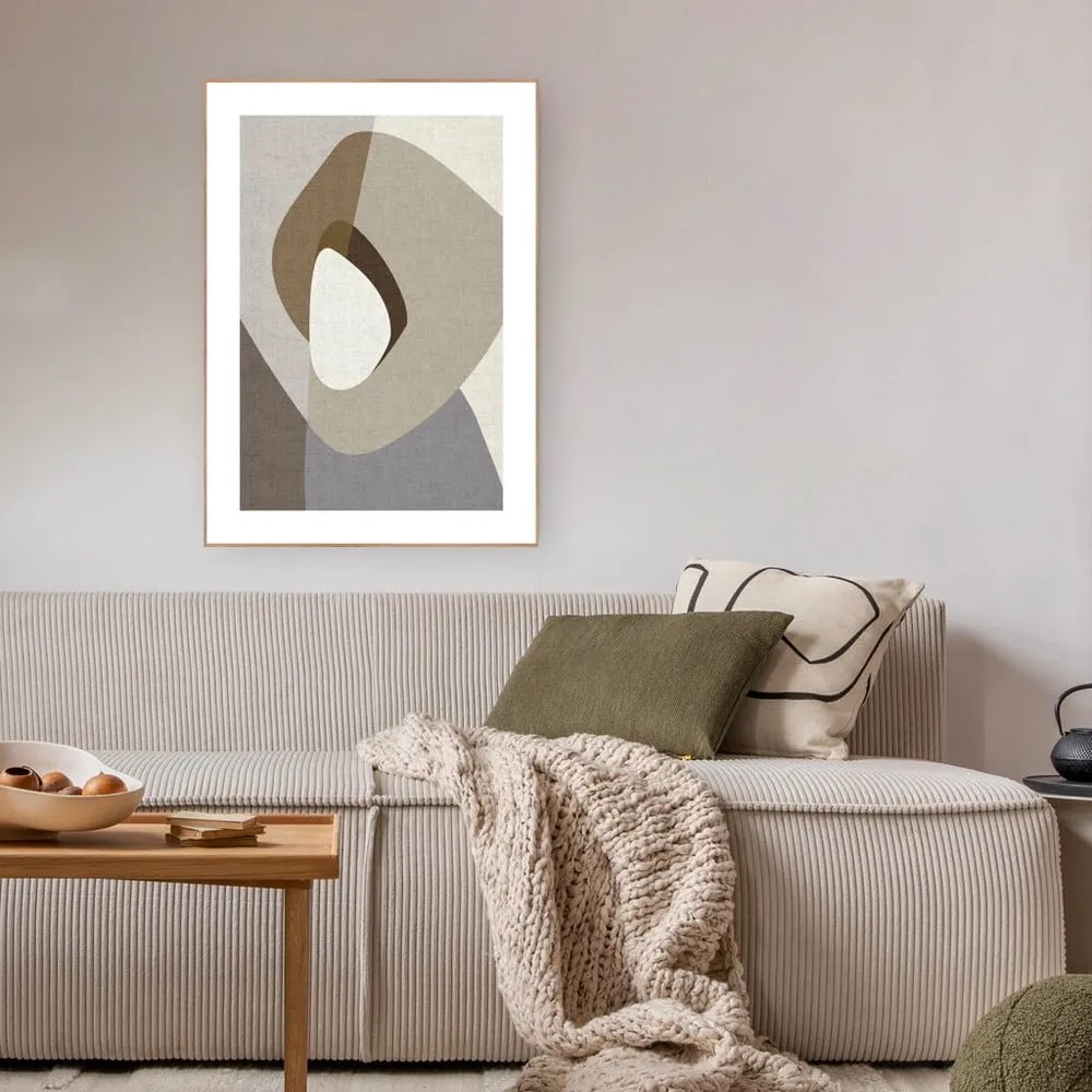 Kép 70x100 cm Picasa Greige – Malerifabrikken