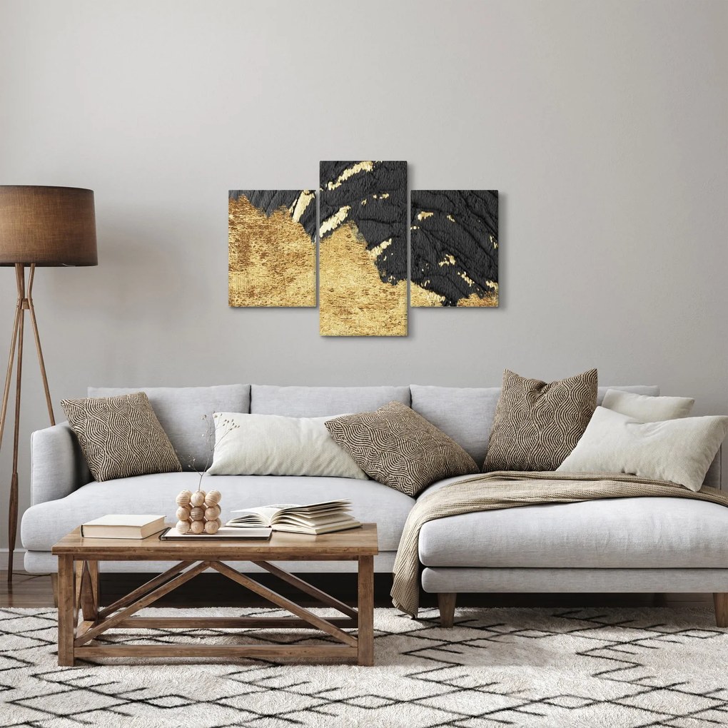 Kép - Arany szerkezet N⁰1 (90x60 cm)