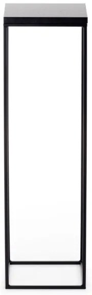 BASICLOFT virágtartó állvány 80x24 cm fekete