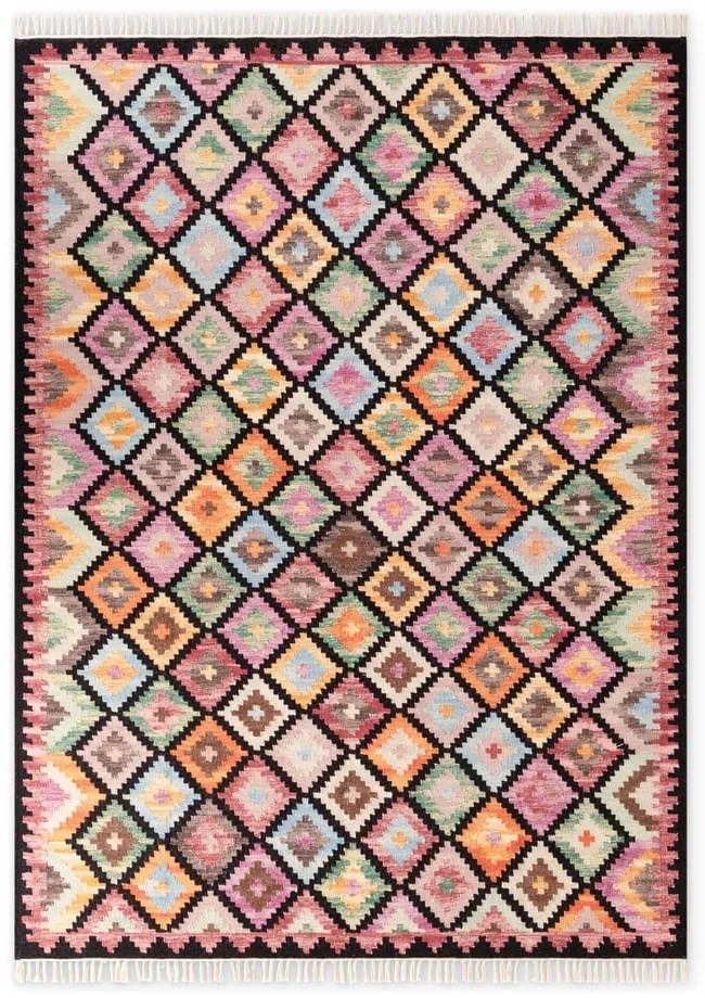 Kétoldalas kézi szövésű gyapjú szőnyeg 200x290 cm Kamal Zara – Nouristan