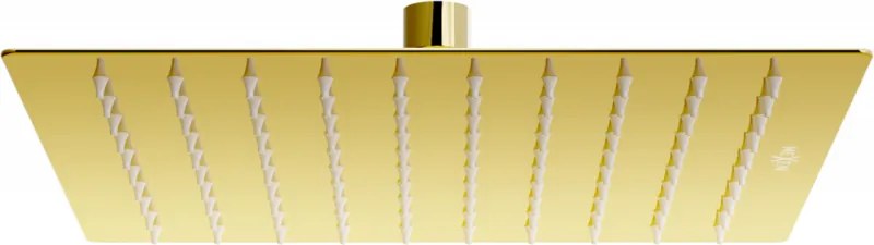 Mexen Slim 25 x 25 cm-es zuhanyfej, arany - 79125-50