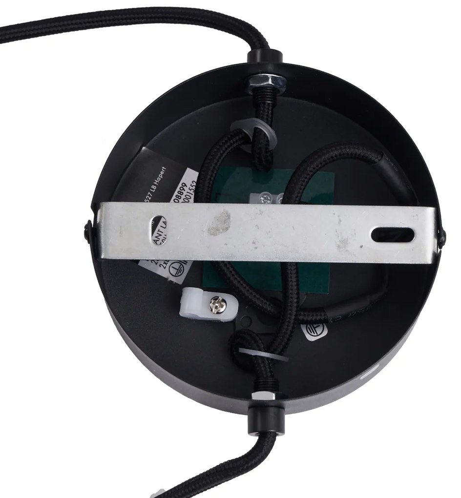 Japandi függőlámpa fekete bambusszal 2 fényforrással - Kea