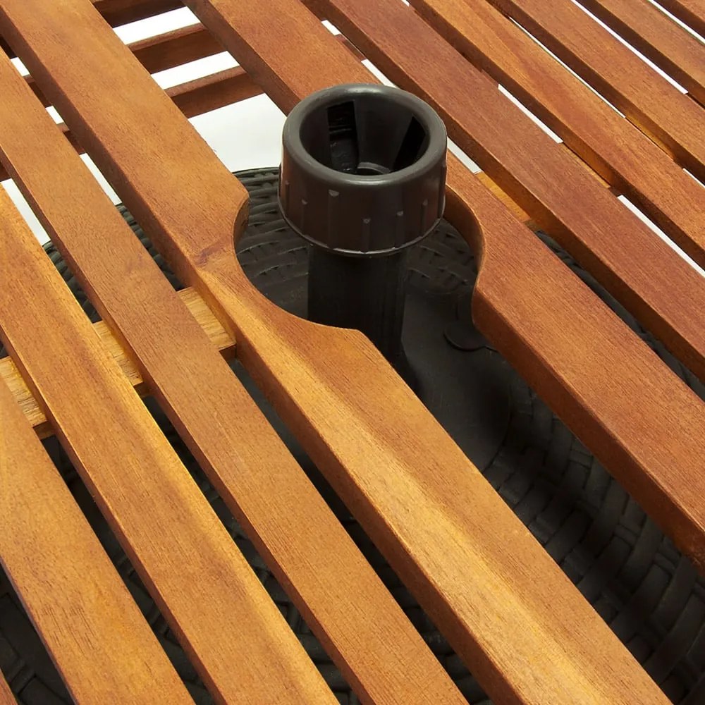 Deuba Napernyőállvány takaró 62x62x26 cm - akác