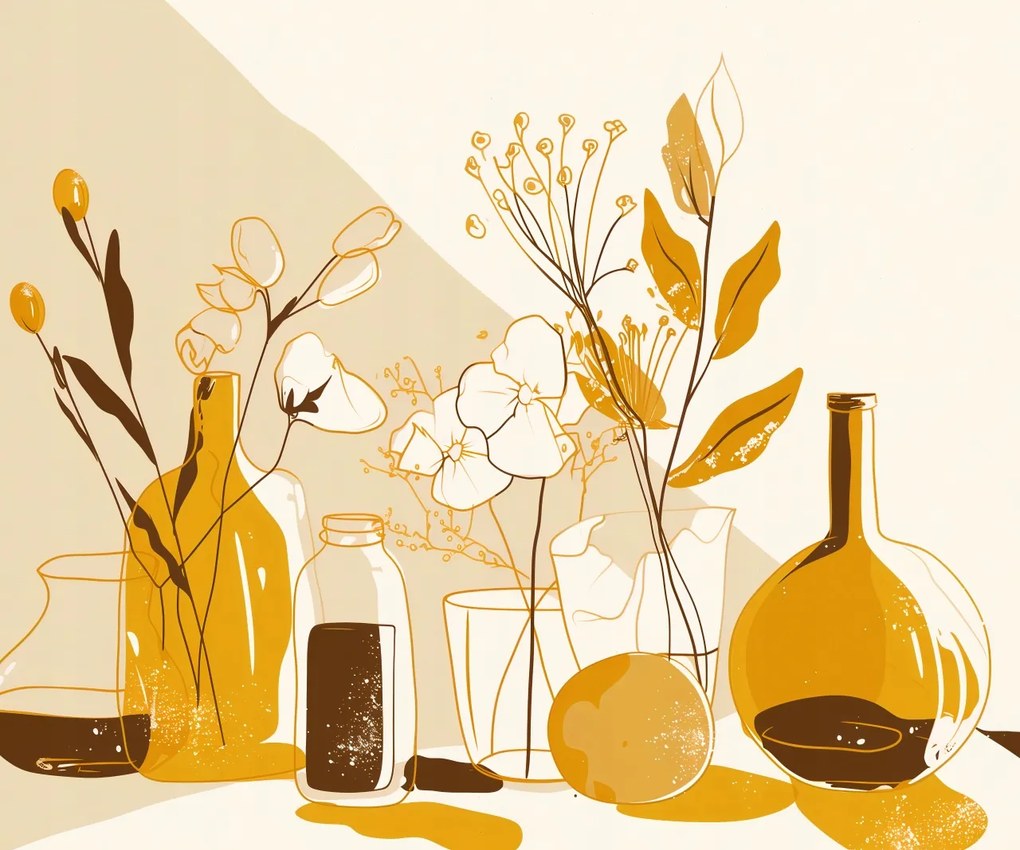 Poszter 60x50cm Napsütötte árnyalat