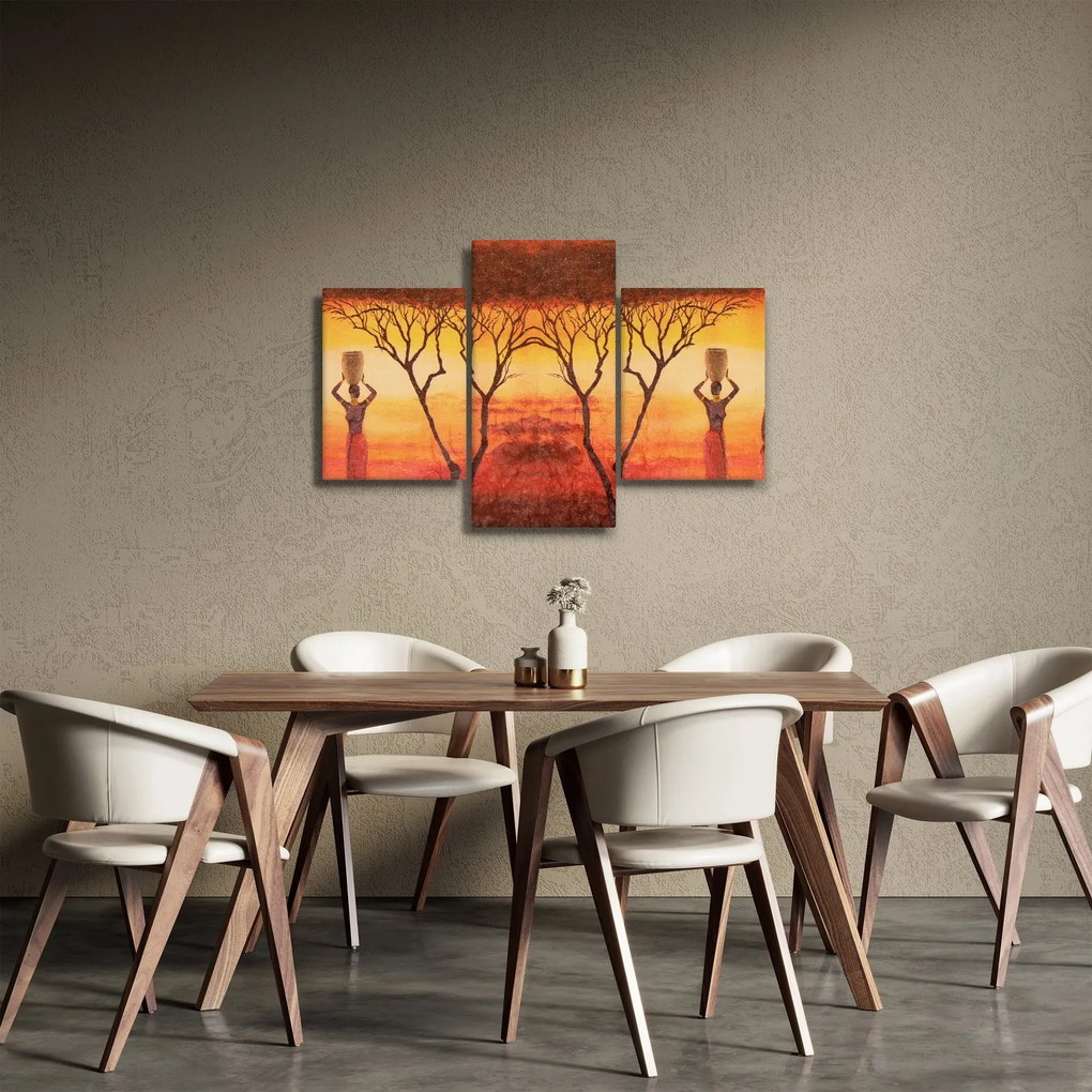 Kép - afrikai szavanna (90x60 cm)