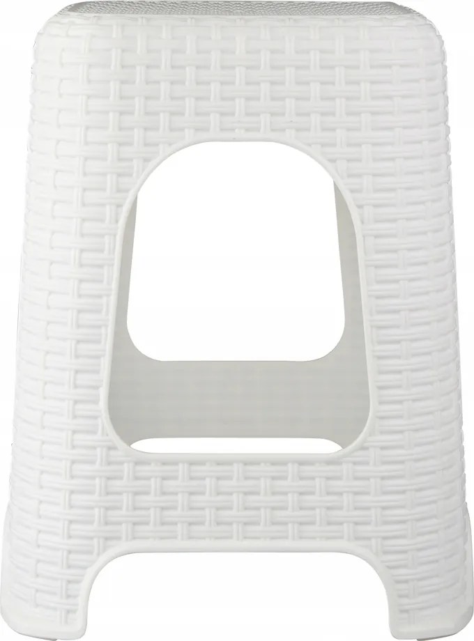 Zsámoly kerti szék műanyag 45x37 Fehér