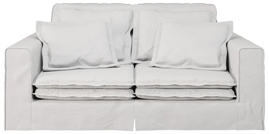 Fehér kanapé 196 cm Nora – Ropez