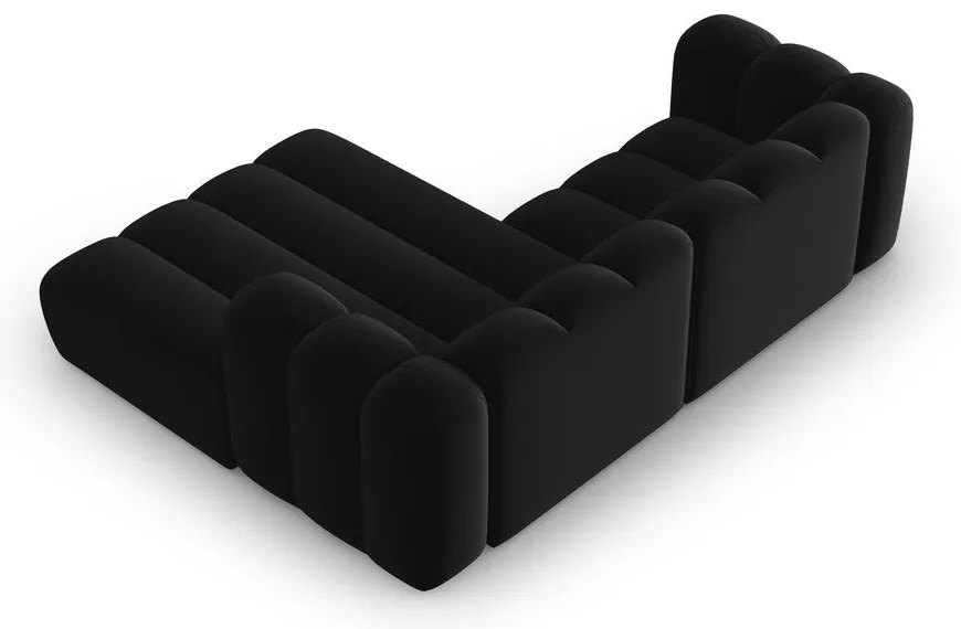 Antracitszürke sarokkanapé (jobb oldali) Lupine – Micadoni Home