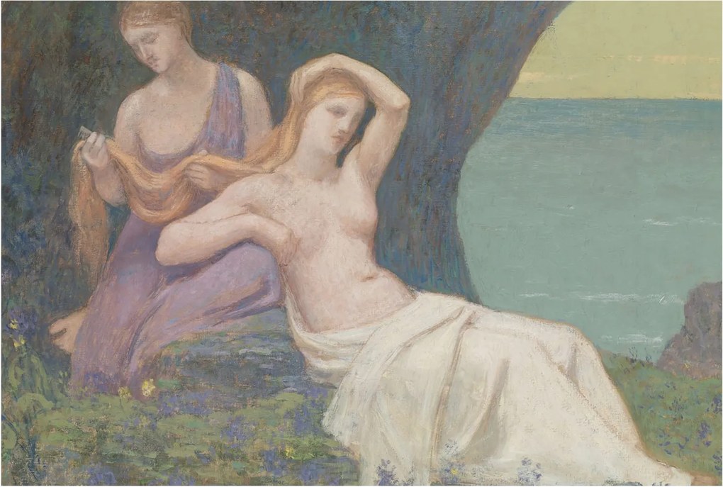 Flizelina Dekoratív Fotótapéta Hálószobába Tengerparti jelenet 104x70 Ragasztó