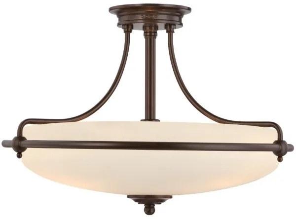 Elstead QZ-GRIFFIN-SFM-PN - Felületre szerelhető csillár GRIFFIN 4xE27/100W/230V bronz