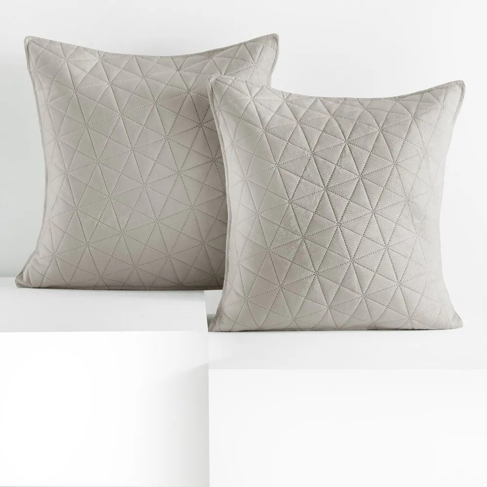 Bársony párnahuzat szett 2 db-os 45x45 cm Laila – Restilo