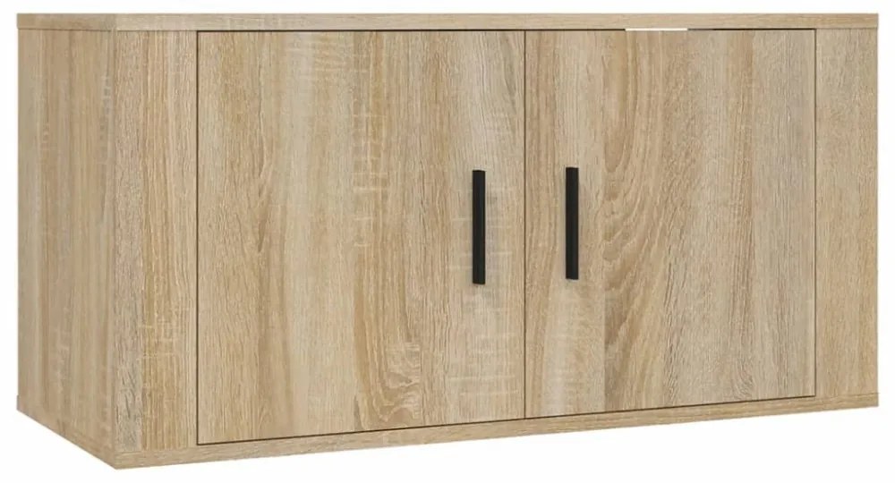 sonoma tölgy fali TV-szekrény 80 x 34,5 x 40 cm