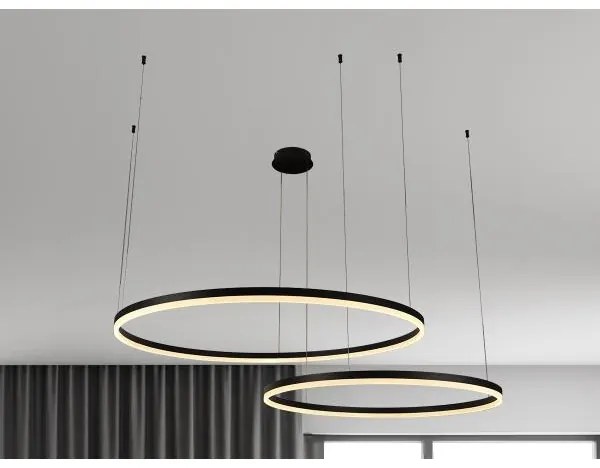 LED dimmelhető csillár zsinóron LED/100W/230V 3000-6500K + távirányítás