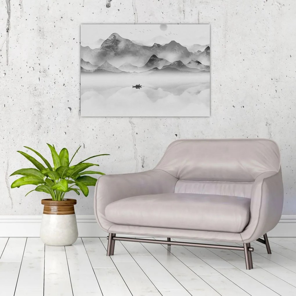 Kép - Japán tó (70x50 cm)