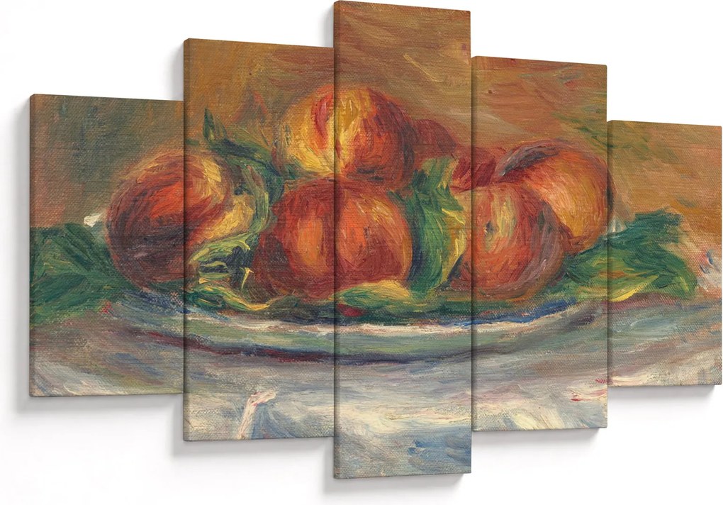 Kép - Auguste Renoir, Peaches on a Plate, reprodukciók (150x105 cm)