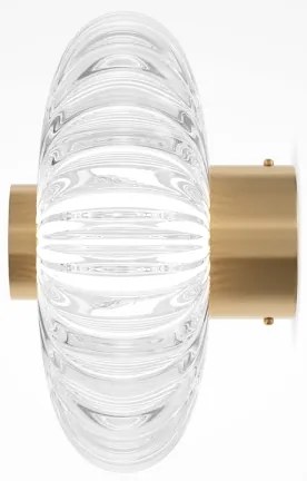 Maytoni MOD555WL-L3G3K - LED Fali lámpa AMULET LED/3W/230V 3000K arany