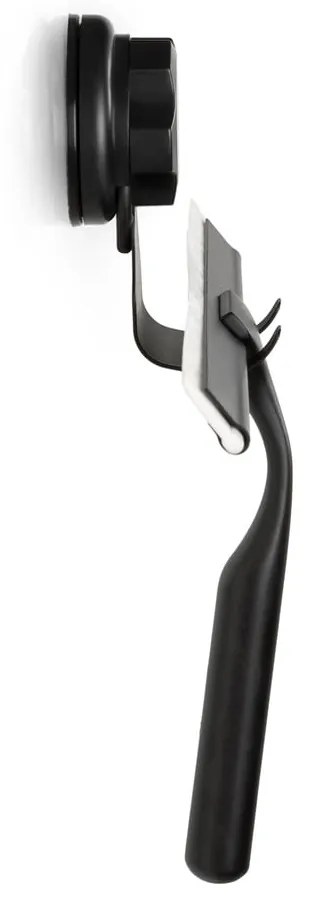 Bestlock Black Double Hook Squeegee fekete vízlehúzó öntapadós tartóval - Compactor