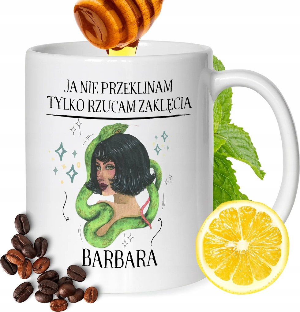 Bögre Barbara Barátnőknek Ajándék Nyomtatott Fehér 330ml