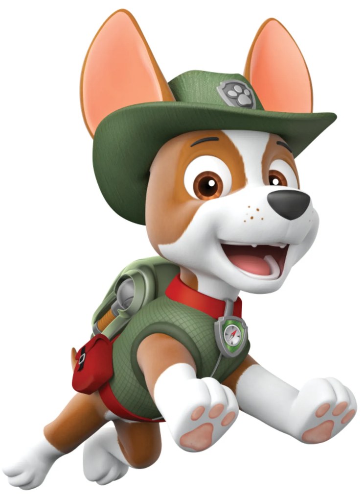 PIPPER. Matrica a kapcsoló felett "PAW Patrol - Tracker"