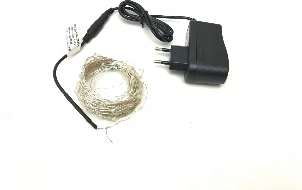 Karácsonyfa Fények Led Drót 100 Színes Áram