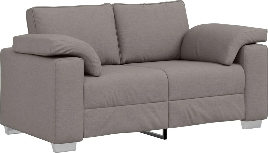 vidaXL Kanapé Tópszínű 160 x 80 x 82 cm szövet