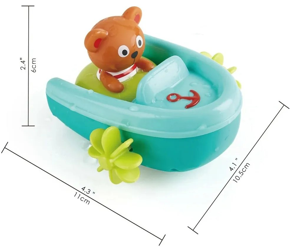 Hape Stretchable csónak mackóval