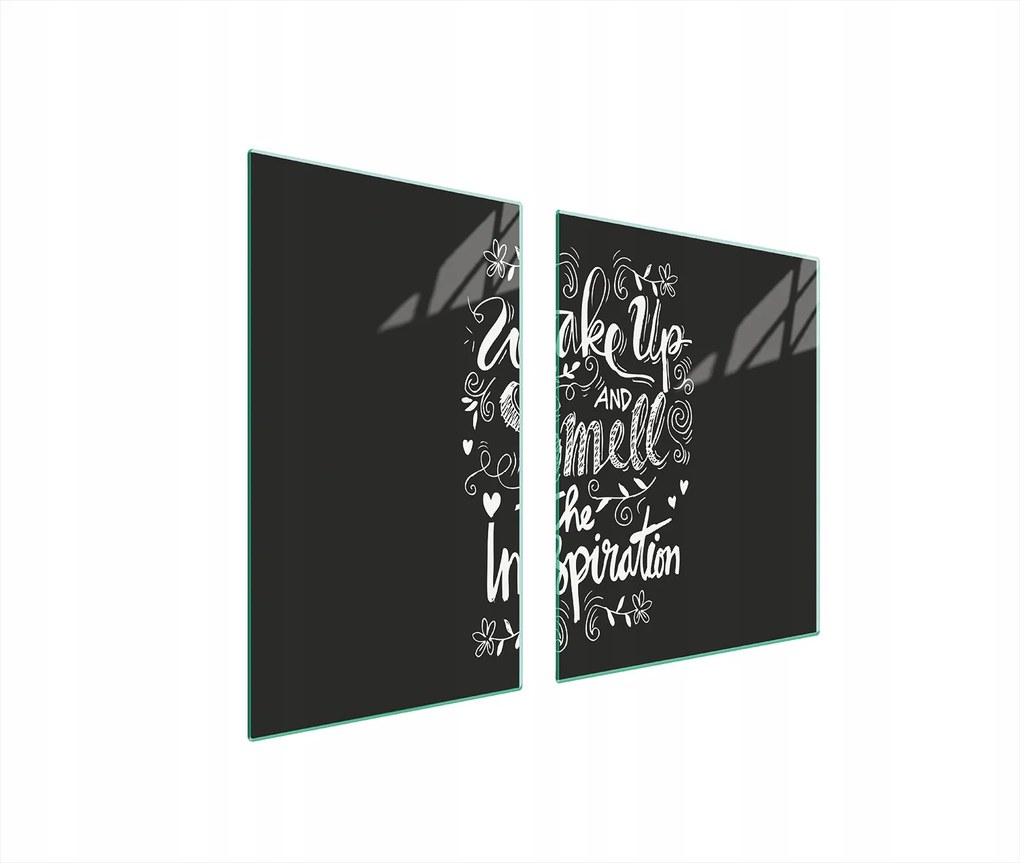 Üveglap És Vágódeszka 100x52 Fekete Edzett Üveg