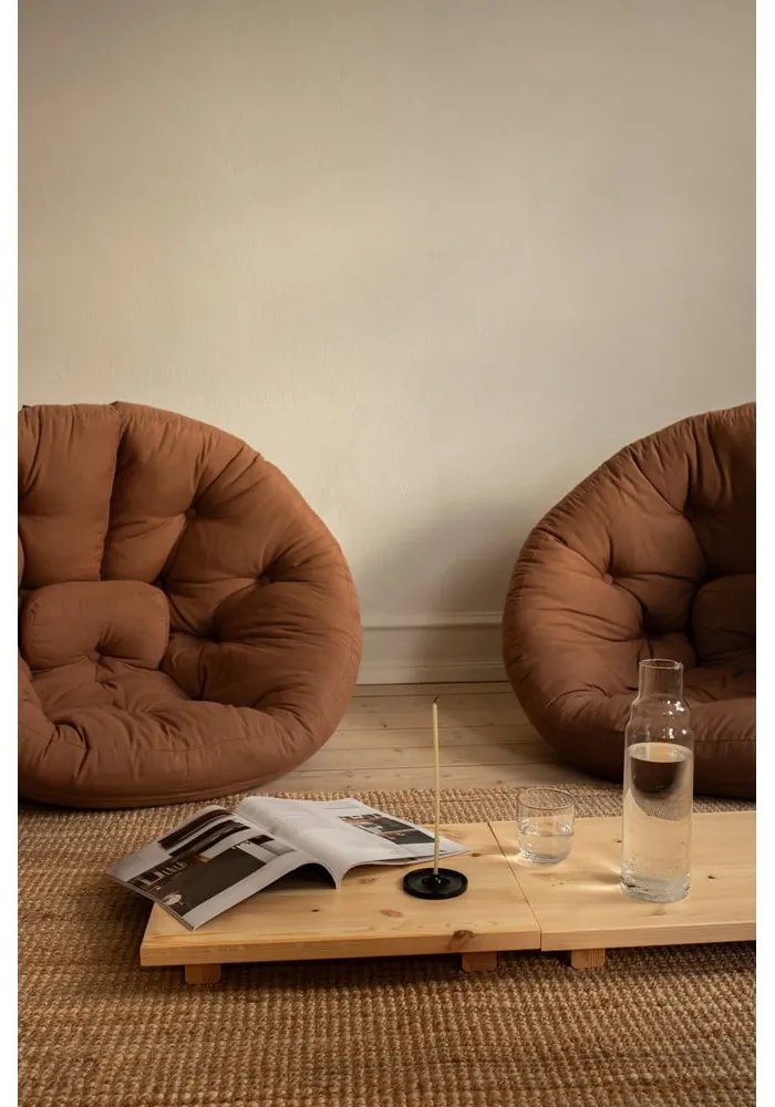 Natúr színű éjjeliszekrény szett 2 db-os Dock – Karup Design